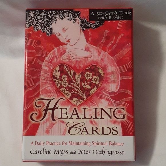 Healing Cards 50 Card Deck by Myss‎ & Occhiogrosso - Picture 1 of 3